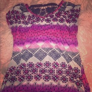 Bandanna print shirt